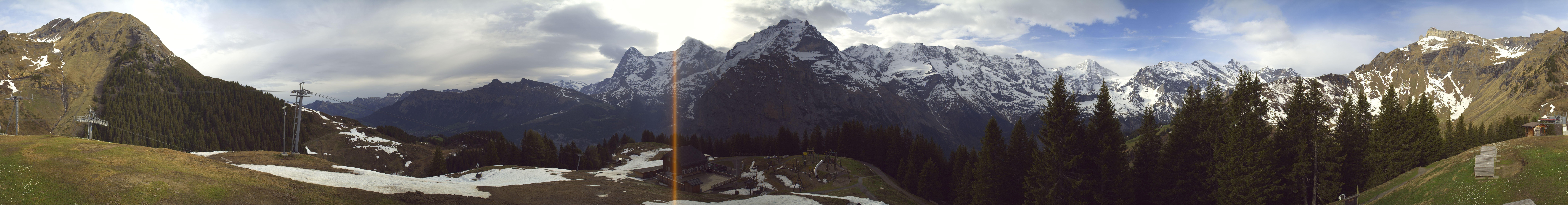 Archiv Foto Webcam Panoramacam Schilthorn Allmendhubel