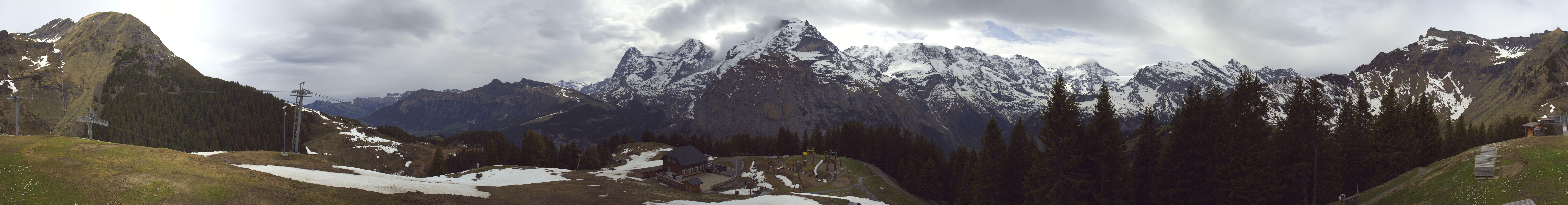Archiv Foto Webcam Panoramacam Schilthorn Allmendhubel