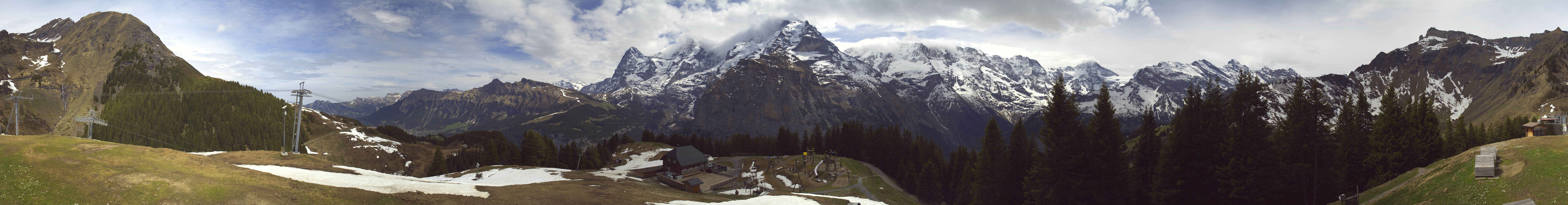 Archiv Foto Webcam Panoramacam Schilthorn Allmendhubel