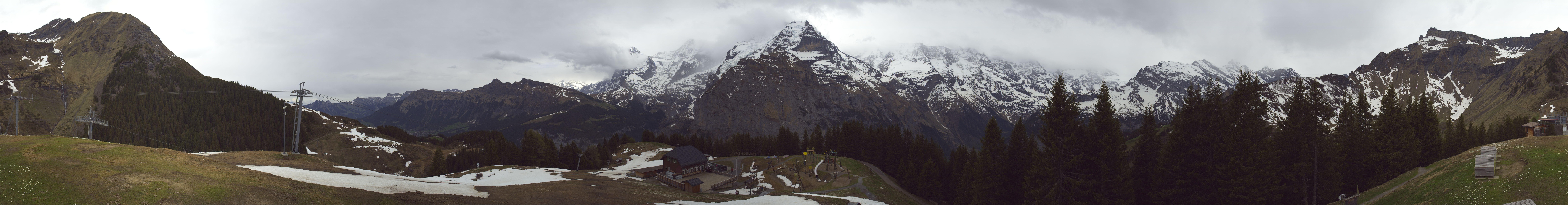 Archiv Foto Webcam Panoramacam Schilthorn Allmendhubel