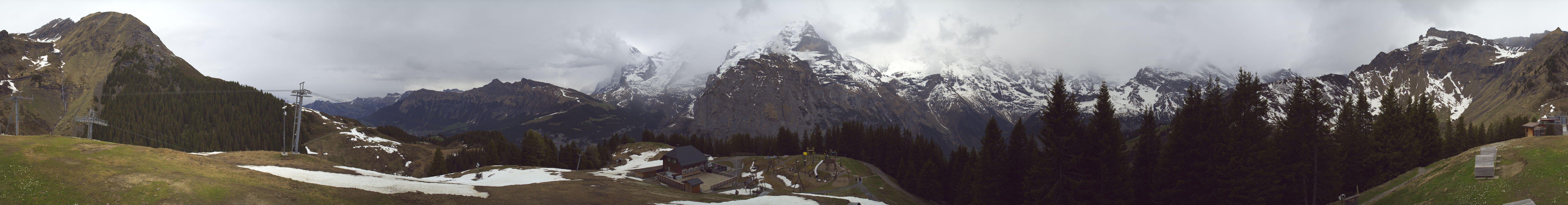 Archiv Foto Webcam Panoramacam Schilthorn Allmendhubel