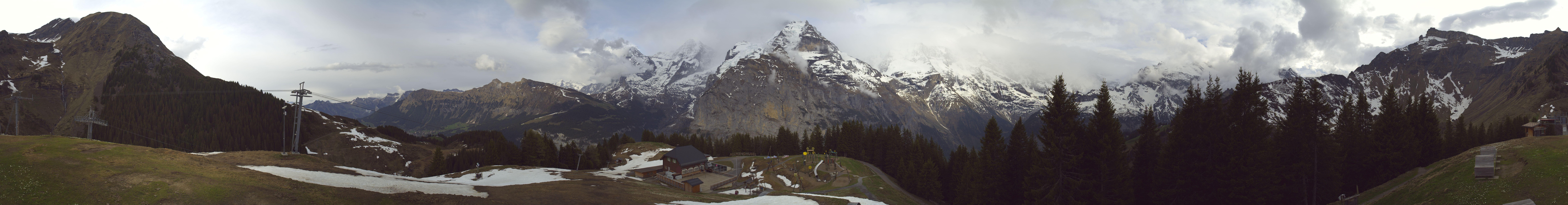 Archived image Webcam Schilthorn Allmendhubel Roundshot
