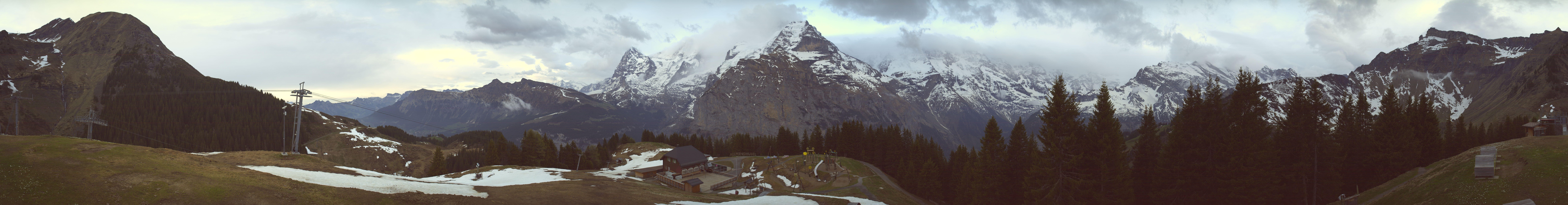Archived image Webcam Schilthorn Allmendhubel Roundshot