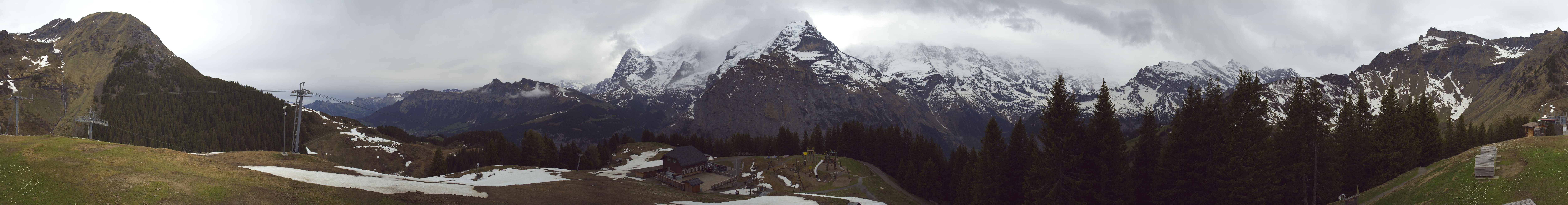 Archiv Foto Webcam Panoramacam Schilthorn Allmendhubel