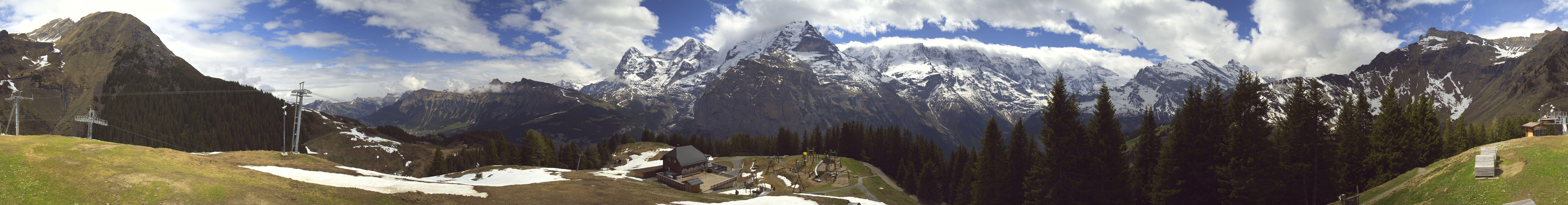 Archiv Foto Webcam Panoramacam Schilthorn Allmendhubel