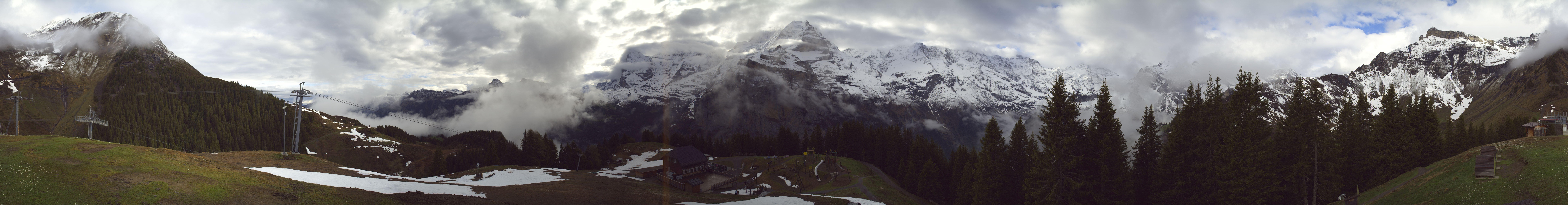 Archiv Foto Webcam Panoramacam Schilthorn Allmendhubel