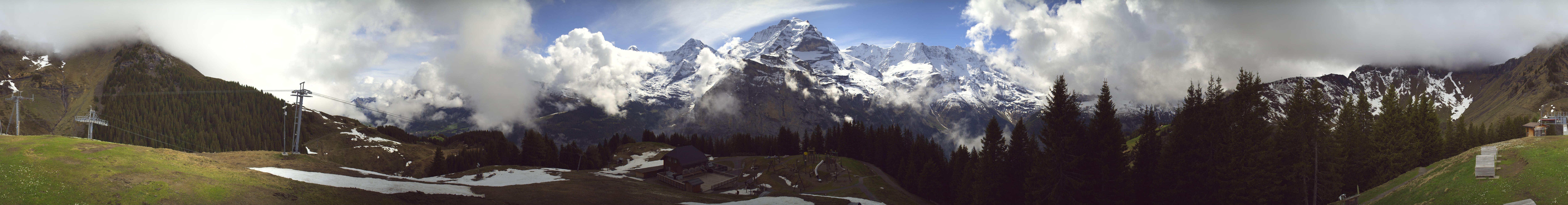 Archiv Foto Webcam Panoramacam Schilthorn Allmendhubel