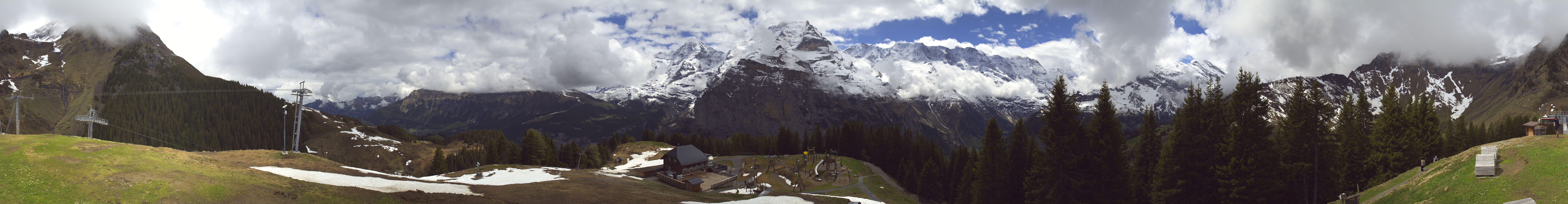 Archiv Foto Webcam Panoramacam Schilthorn Allmendhubel