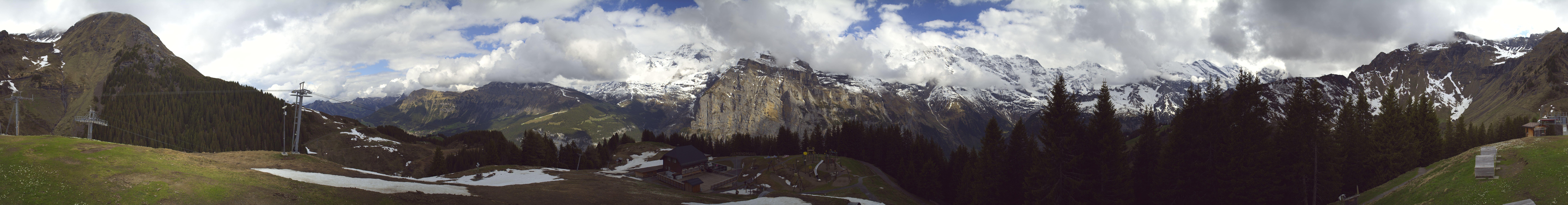 Archiv Foto Webcam Panoramacam Schilthorn Allmendhubel