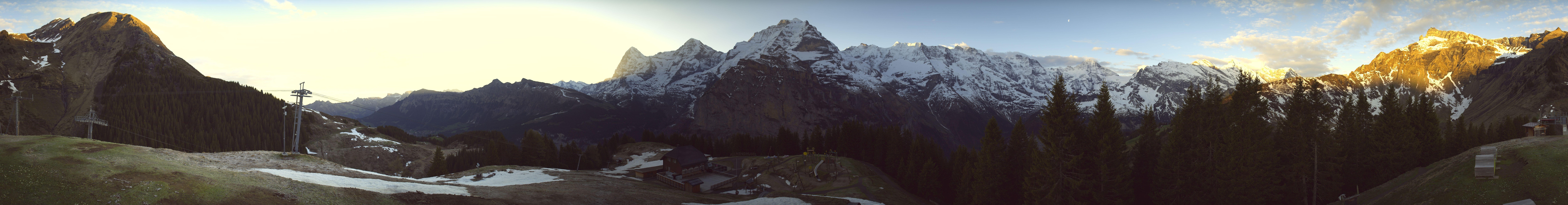 Archived image Webcam Schilthorn Allmendhubel Roundshot