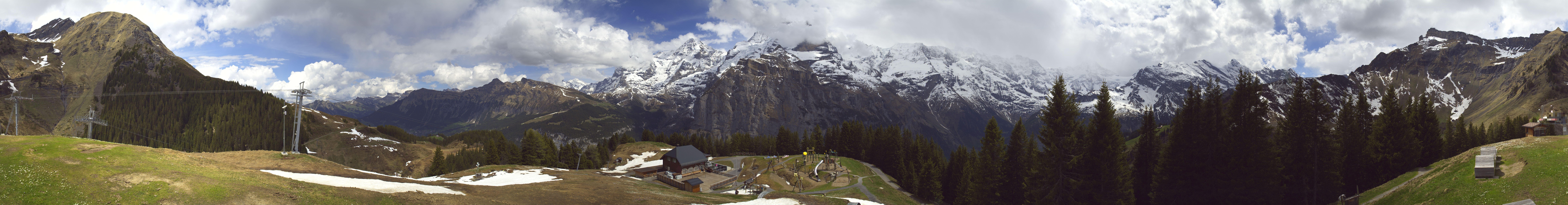 Archived image Webcam Schilthorn Allmendhubel Roundshot