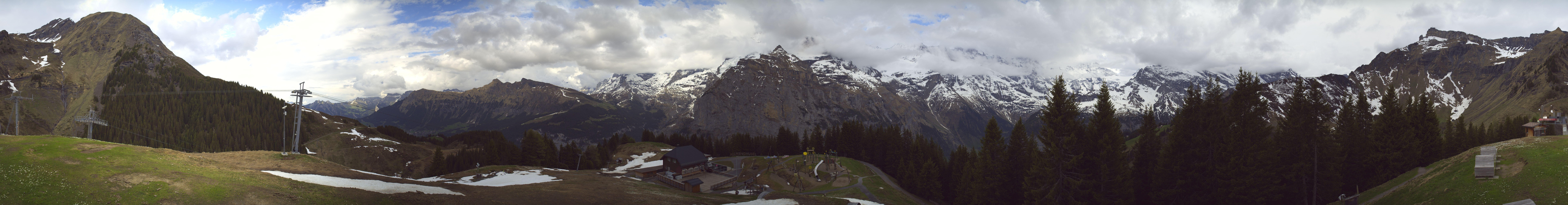 Archived image Webcam Schilthorn Allmendhubel Roundshot