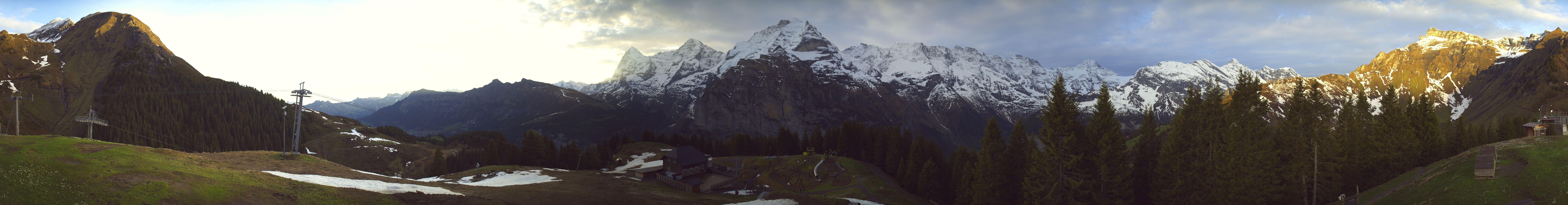 Archived image Webcam Schilthorn Allmendhubel Roundshot