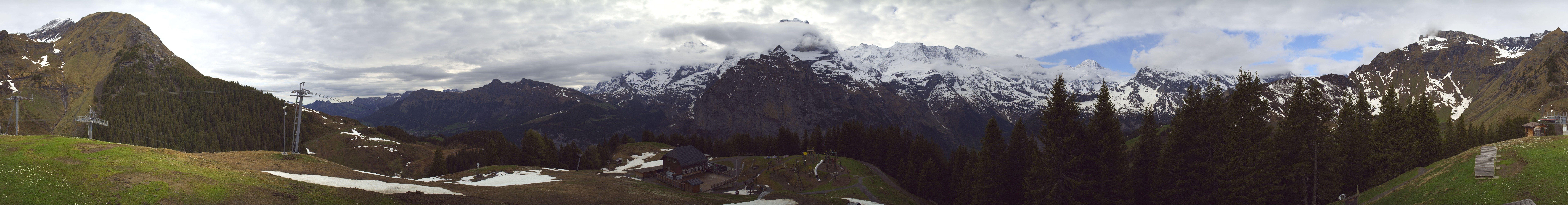 Archiv Foto Webcam Panoramacam Schilthorn Allmendhubel