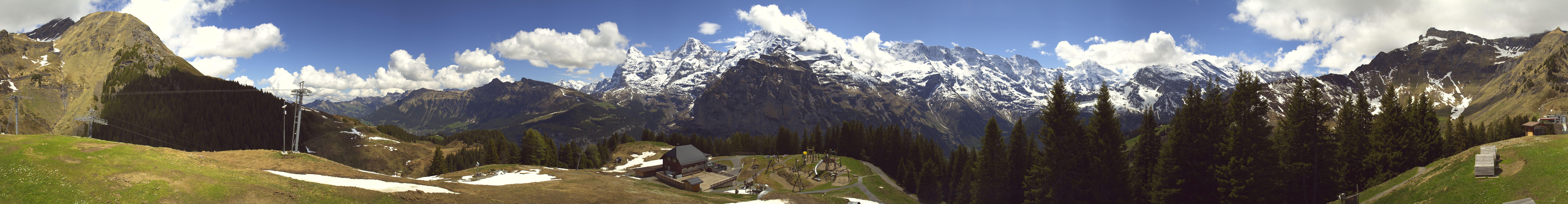 Archiv Foto Webcam Panoramacam Schilthorn Allmendhubel