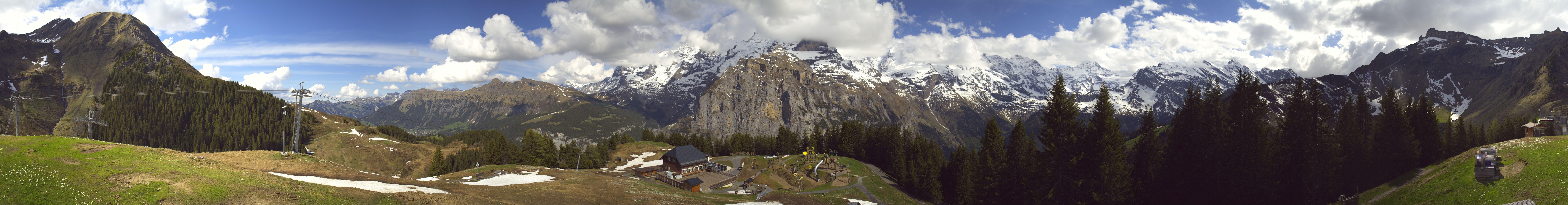Archiv Foto Webcam Panoramacam Schilthorn Allmendhubel