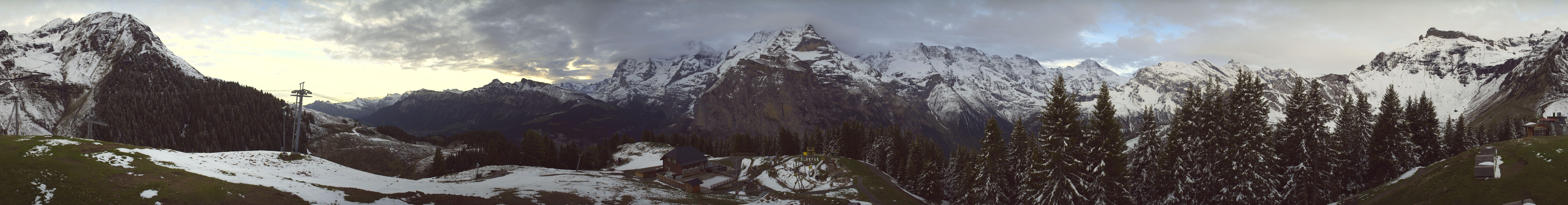 Archiv Foto Webcam Panoramacam Schilthorn Allmendhubel
