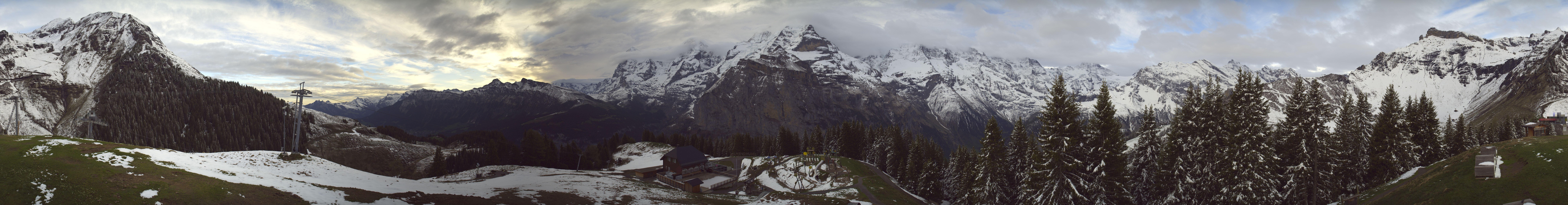 Archiv Foto Webcam Panoramacam Schilthorn Allmendhubel