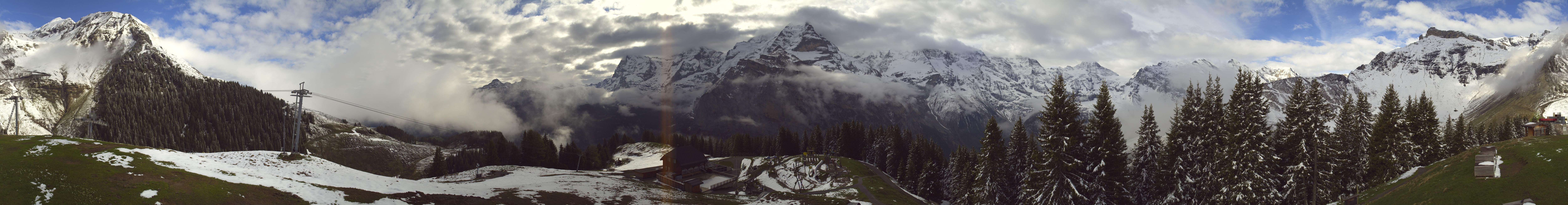 Archiv Foto Webcam Panoramacam Schilthorn Allmendhubel
