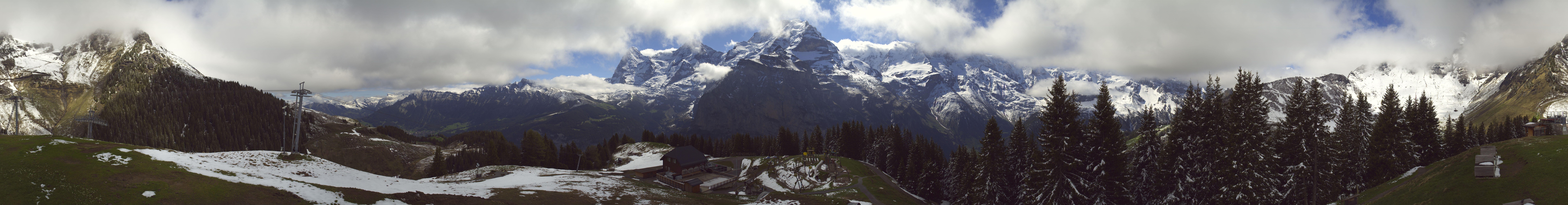 Archiv Foto Webcam Panoramacam Schilthorn Allmendhubel