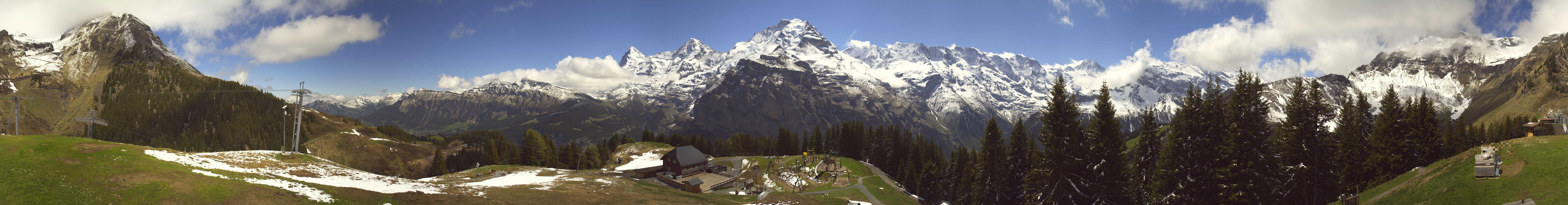 Archiv Foto Webcam Panoramacam Schilthorn Allmendhubel