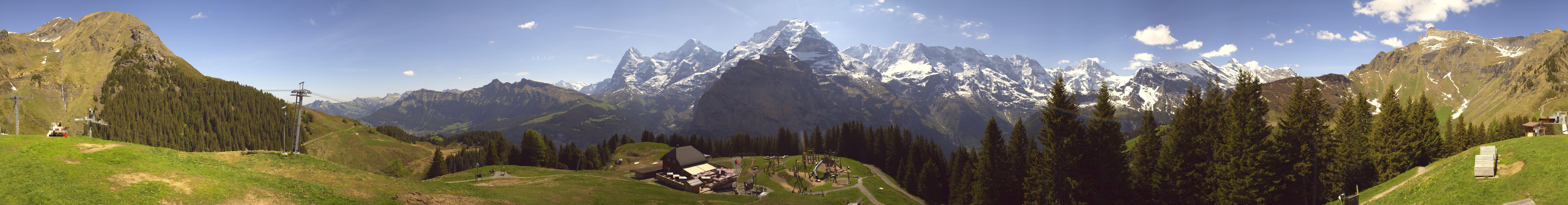 Archived image Webcam Schilthorn Allmendhubel Roundshot