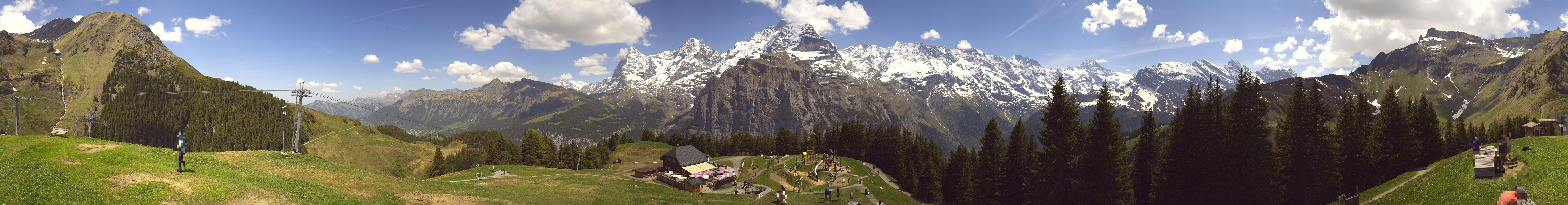 Archived image Webcam Schilthorn Allmendhubel Roundshot