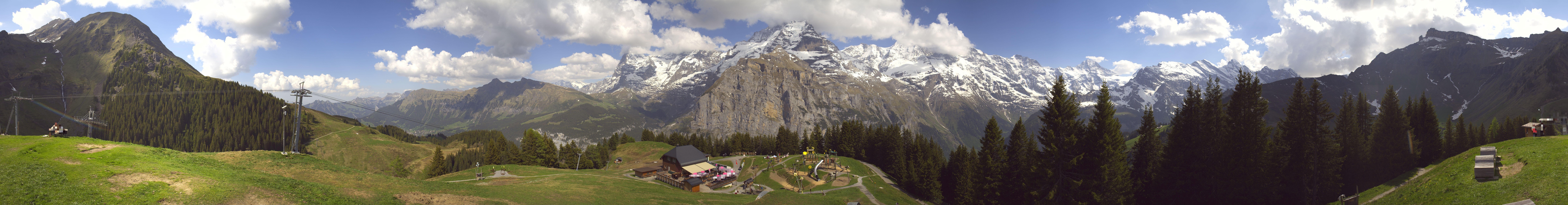 Archived image Webcam Schilthorn Allmendhubel Roundshot