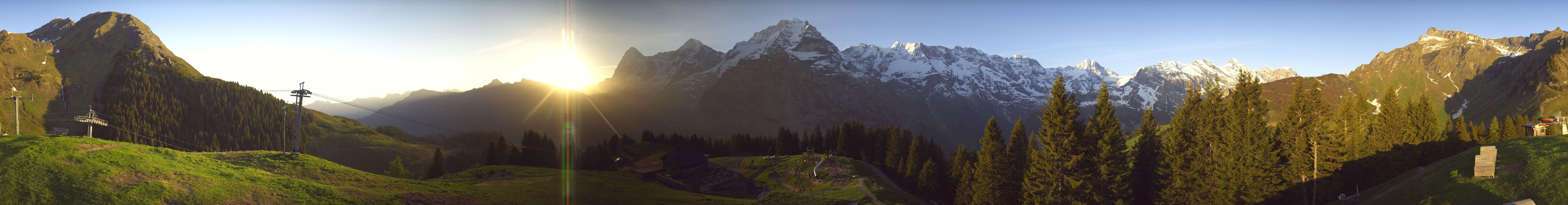Archiv Foto Webcam Panoramacam Schilthorn Allmendhubel