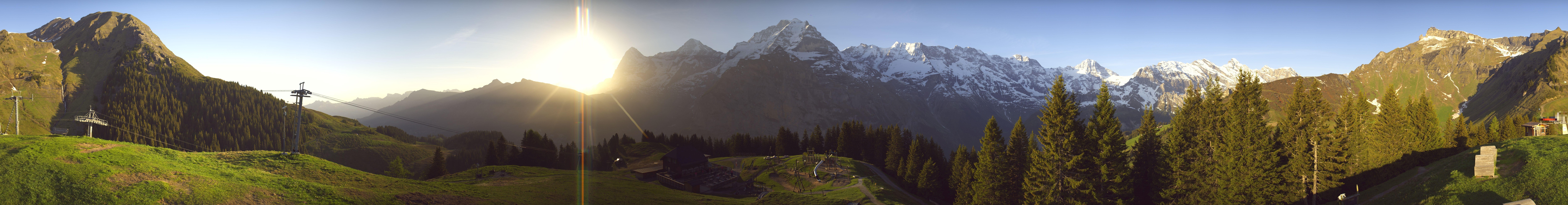 Archiv Foto Webcam Panoramacam Schilthorn Allmendhubel