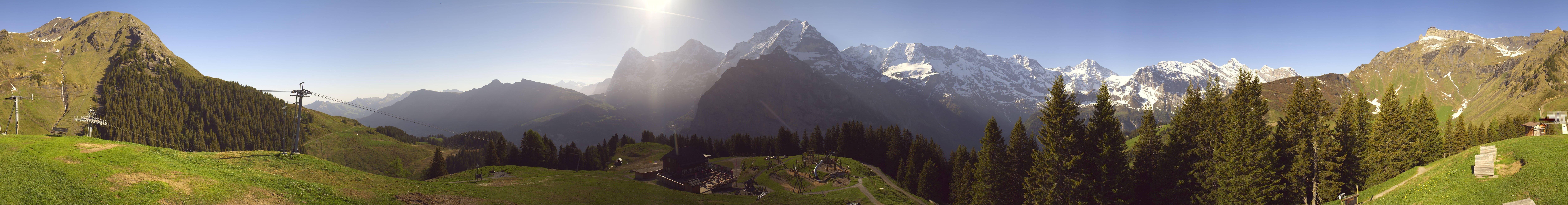 Archiv Foto Webcam Panoramacam Schilthorn Allmendhubel