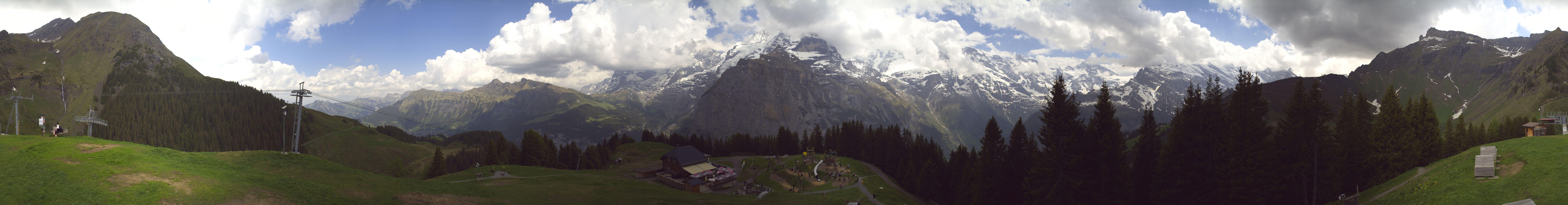 Archived image Webcam Schilthorn Allmendhubel Roundshot