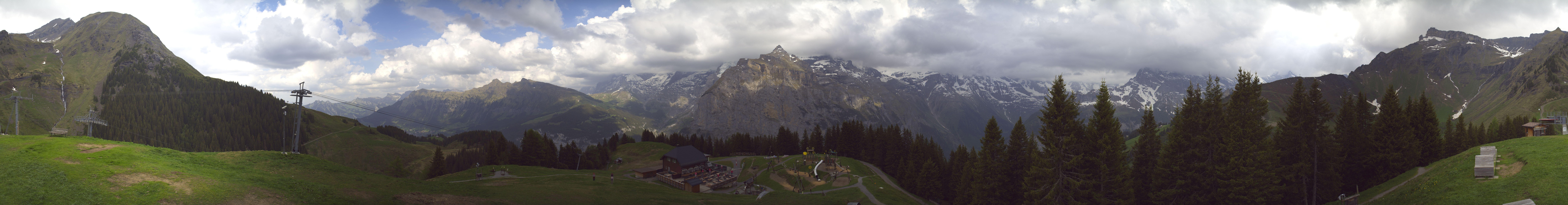Archived image Webcam Schilthorn Allmendhubel Roundshot