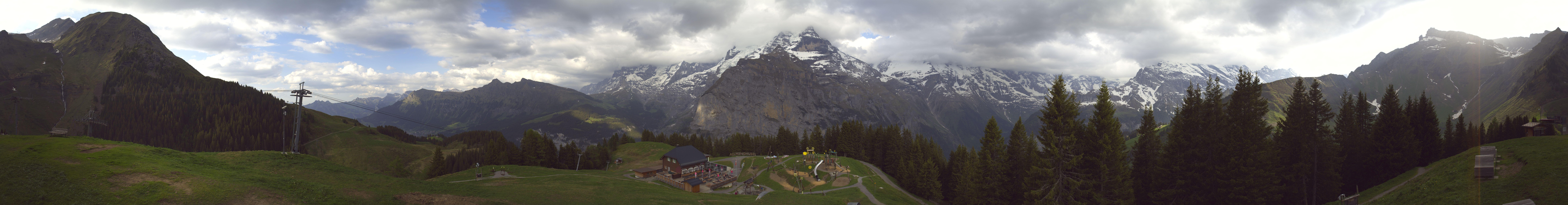 Archived image Webcam Schilthorn Allmendhubel Roundshot
