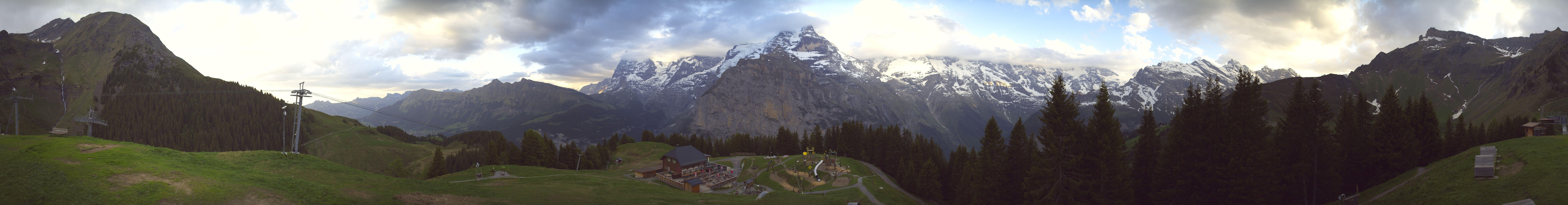 Archived image Webcam Schilthorn Allmendhubel Roundshot