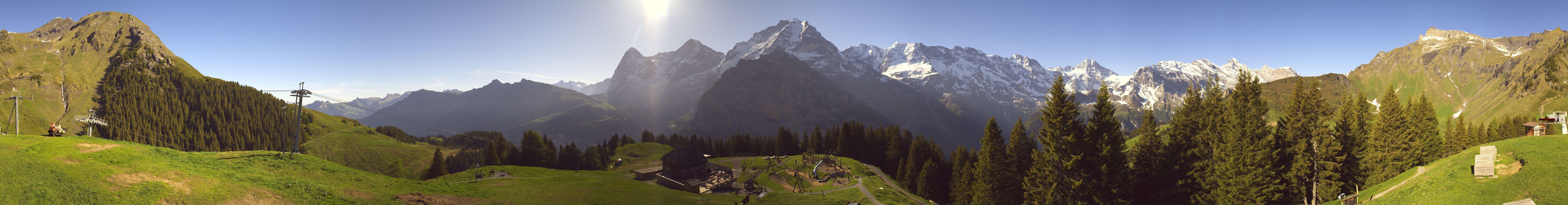 Archived image Webcam Schilthorn Allmendhubel Roundshot