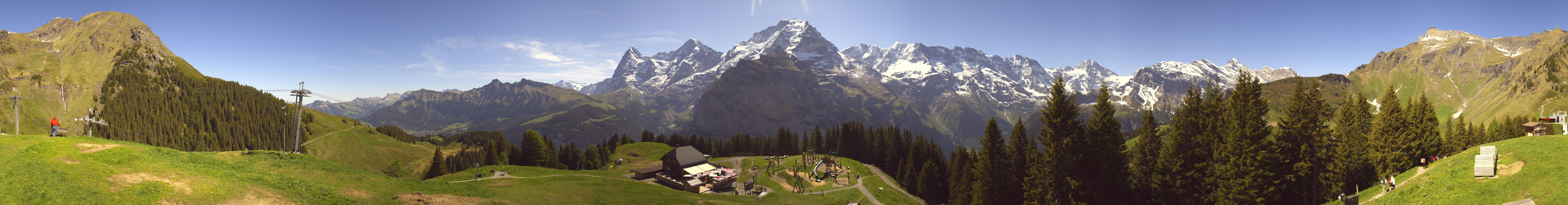 Archived image Webcam Schilthorn Allmendhubel Roundshot