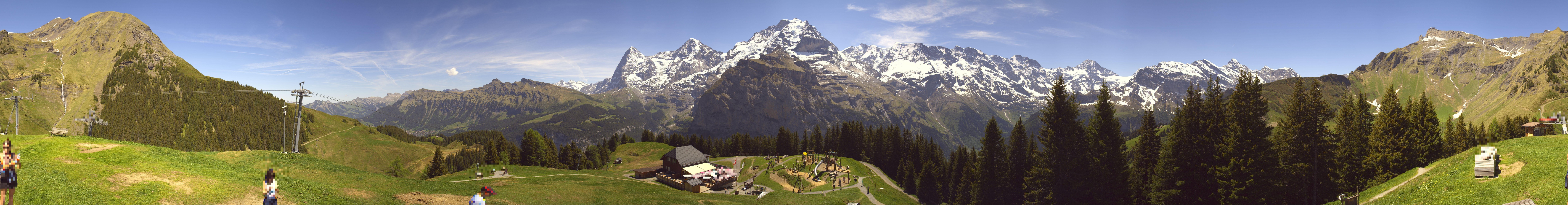 Archived image Webcam Schilthorn Allmendhubel Roundshot
