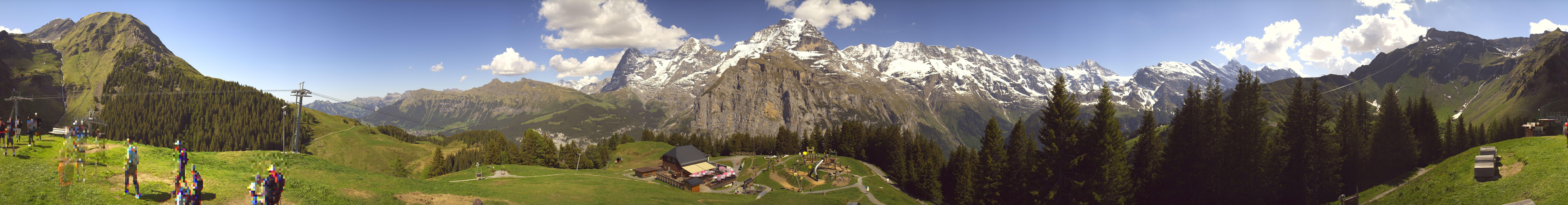 Archived image Webcam Schilthorn Allmendhubel Roundshot