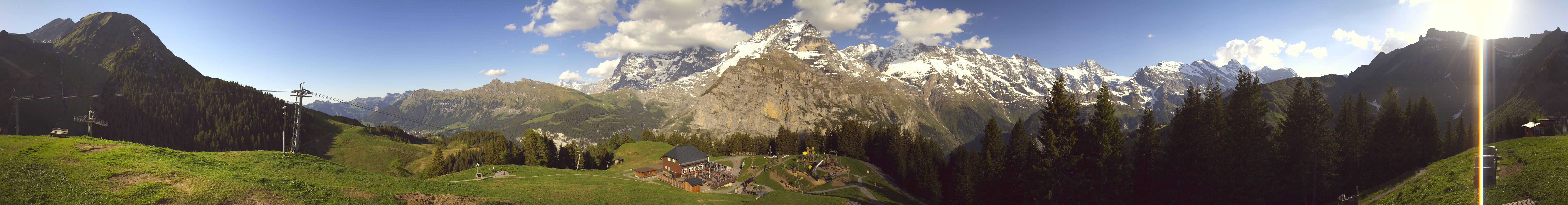 Archived image Webcam Schilthorn Allmendhubel Roundshot