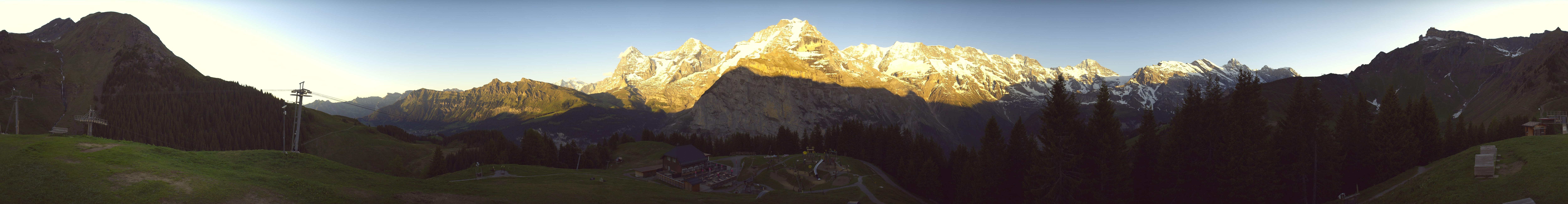 Archived image Webcam Schilthorn Allmendhubel Roundshot