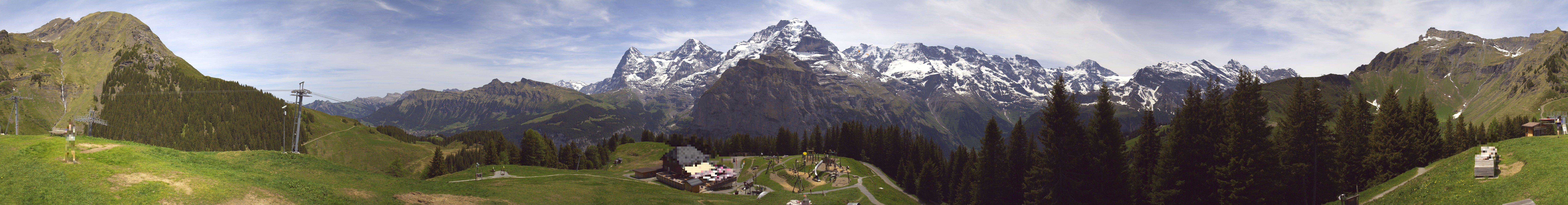 Archiv Foto Webcam Panoramacam Schilthorn Allmendhubel