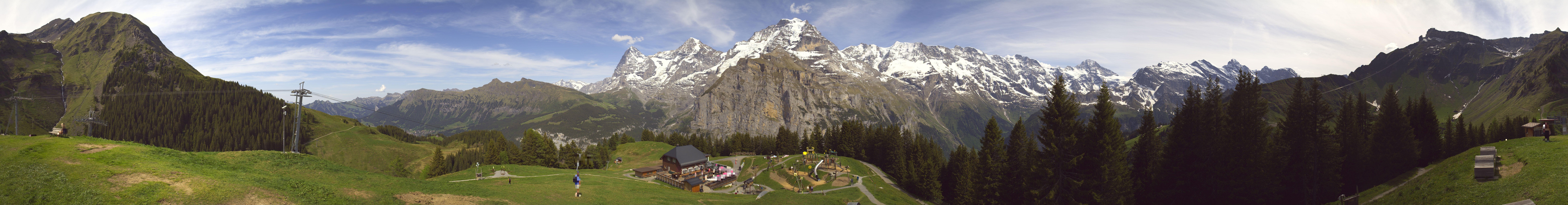 Archiv Foto Webcam Panoramacam Schilthorn Allmendhubel