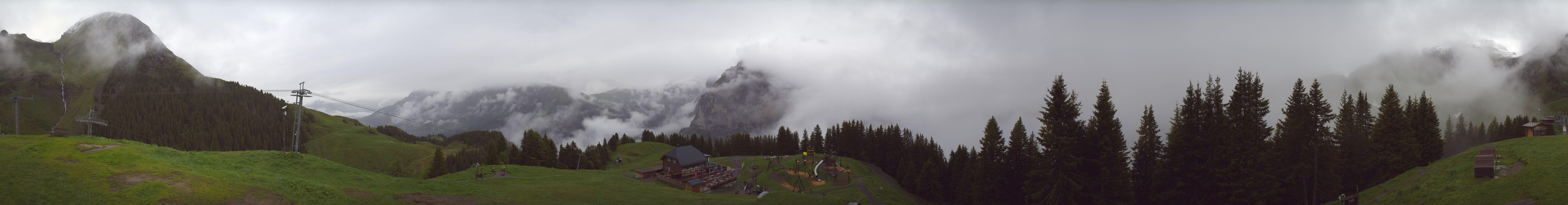 Archiv Foto Webcam Panoramacam Schilthorn Allmendhubel