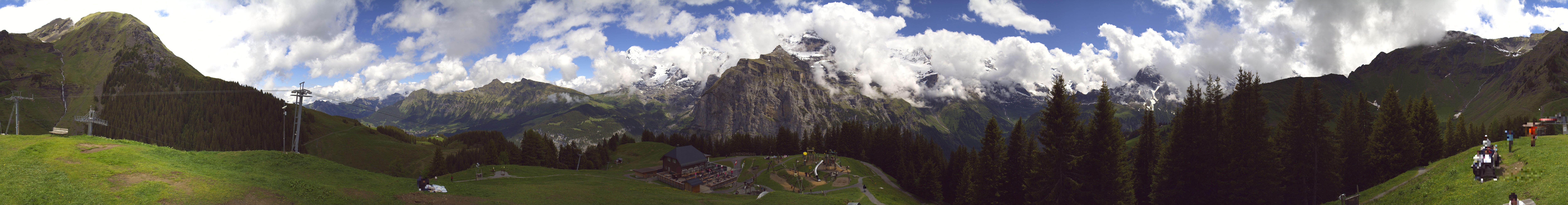 Archiv Foto Webcam Panoramacam Schilthorn Allmendhubel