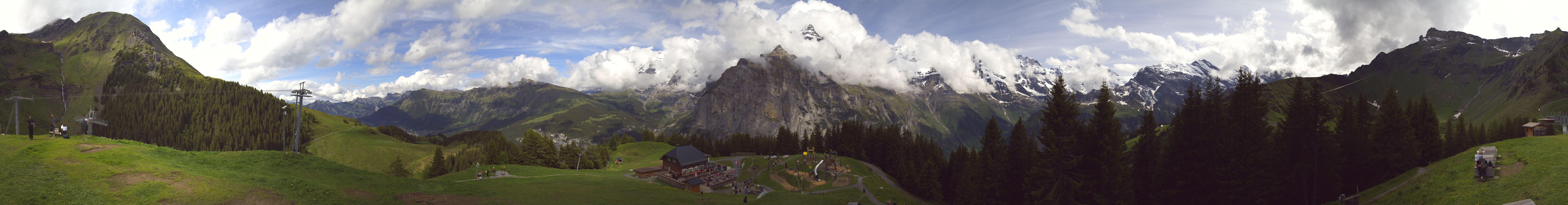Archiv Foto Webcam Panoramacam Schilthorn Allmendhubel