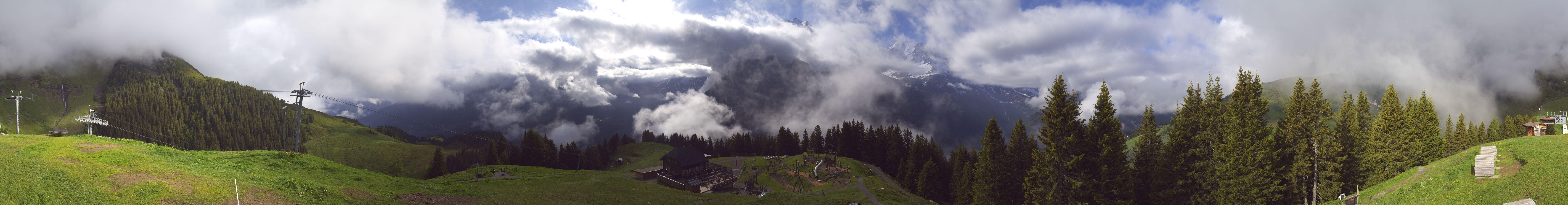 Archived image Webcam Schilthorn Allmendhubel Roundshot