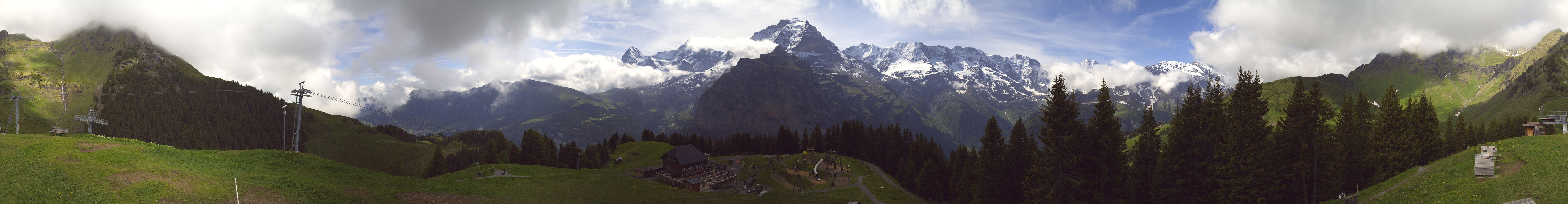 Archived image Webcam Schilthorn Allmendhubel Roundshot