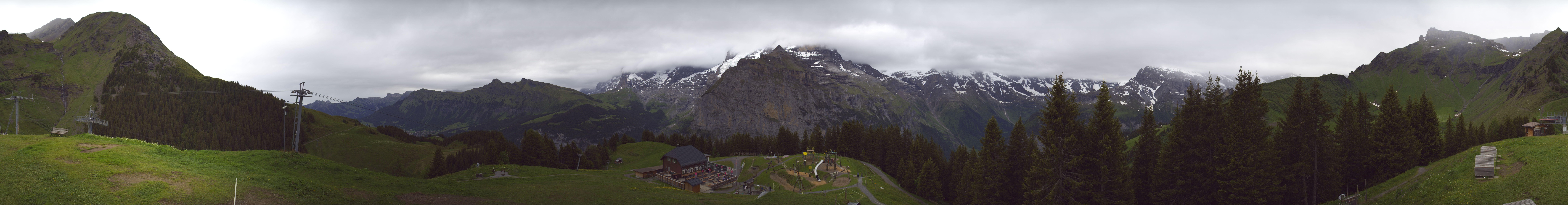 Archived image Webcam Schilthorn Allmendhubel Roundshot