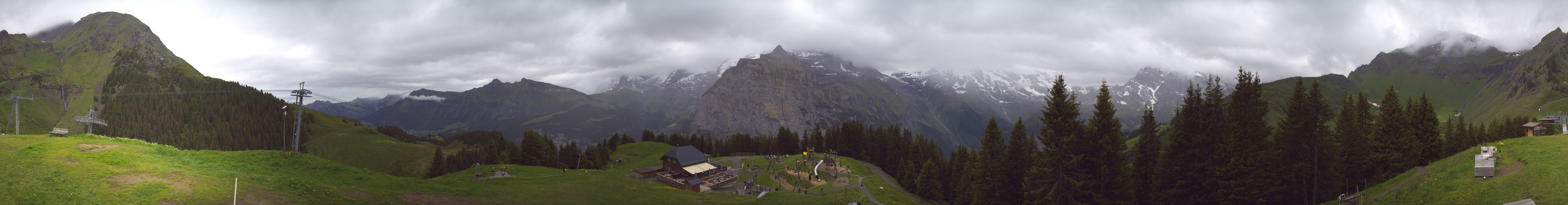 Archived image Webcam Schilthorn Allmendhubel Roundshot